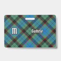 Clan Guthrie Tartan Badge