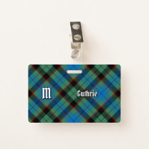 Clan Guthrie Tartan Badge
