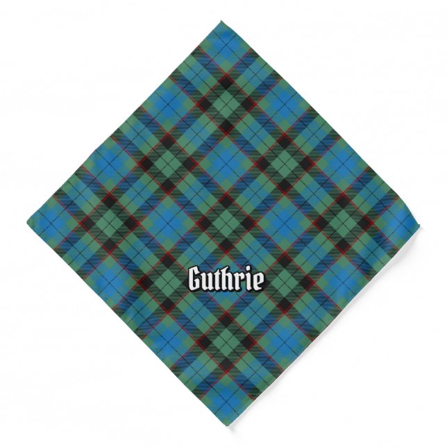 Clan Guthrie Tartan Bandana (Front)