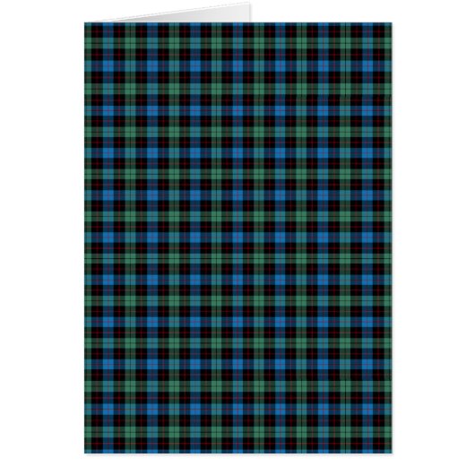 Clan Guthrie Tartan Cards (Front)