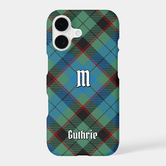 Clan Guthrie Tartan Case-Mate iPhone Case (Back)