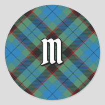 Clan Guthrie Tartan Classic Round Sticker