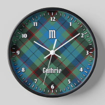 Clan Guthrie Tartan Clock