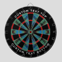 Clan Guthrie Tartan Dart Board