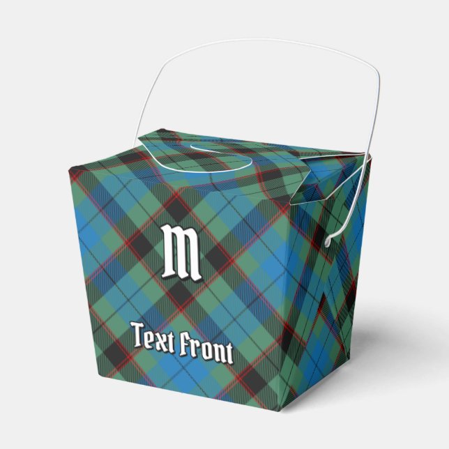 Clan Guthrie Tartan Favor Boxes (Front Side)