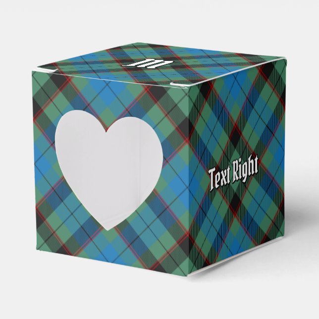 Clan Guthrie Tartan Favor Boxes (Front Side)