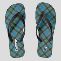 Clan Guthrie Tartan Flip Flops