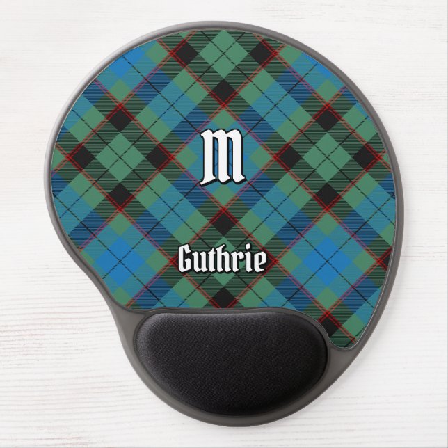 Clan Guthrie Tartan Gel Mouse Pad (Front)