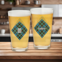 Clan Guthrie Tartan Glass