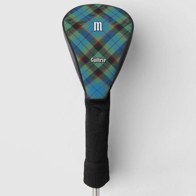 Clan Guthrie Tartan Golf Head Cover (Front)