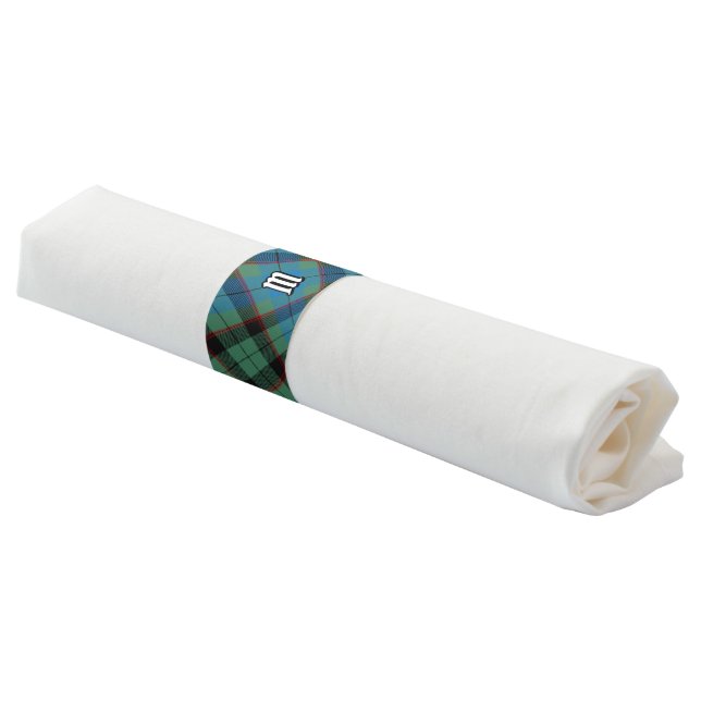Clan Guthrie Tartan Napkin Bands (Angled)