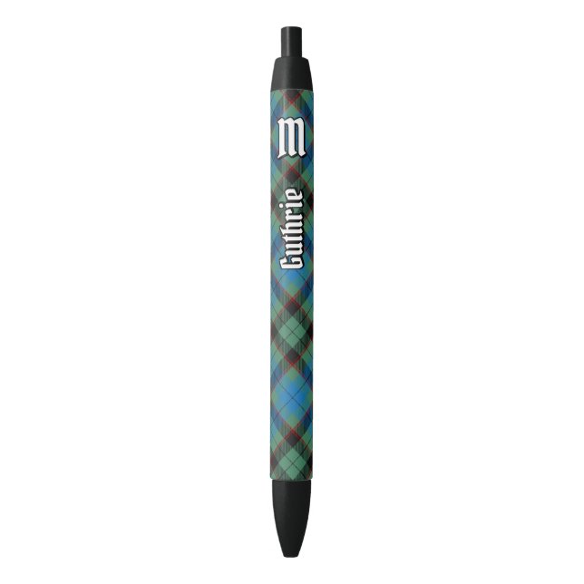 Clan Guthrie Tartan Pen (Front Vertical)