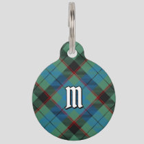 Clan Guthrie Tartan Pet ID Tag