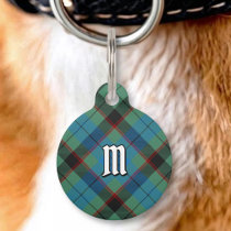Clan Guthrie Tartan Pet ID Tag