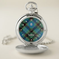 Clan Guthrie Tartan Pocket Watch