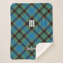 Clan Guthrie Tartan Sherpa Blanket