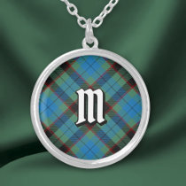 Clan Guthrie Tartan Silver Plated Necklace