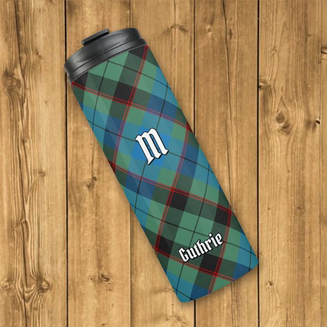 Clan Guthrie Tartan Thermal Tumbler (Creator Uploaded)