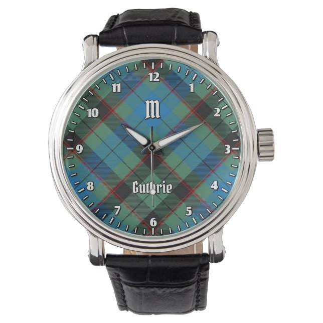 Clan Guthrie Tartan Watch (Front)