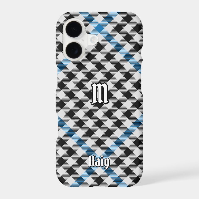 Clan Haig Check Tartan Case-Mate iPhone Case (Back)