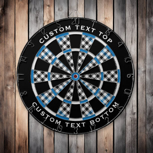 Clan Haig Check Tartan Dart Board