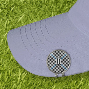 Clan Haig Check Tartan Golf Hat Clip