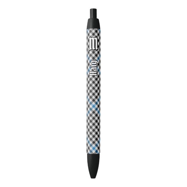Clan Haig Check Tartan Pen (Front Vertical)