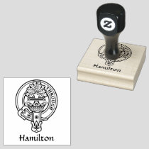 Clan Hamilton Crest Rubber Stamp