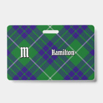 Clan Hamilton Hunting Tartan Badge