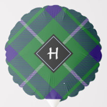 Clan Hamilton Hunting Tartan Balloon