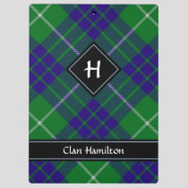 Clan Hamilton Hunting Tartan Clipboard