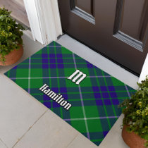 Clan Hamilton Hunting Tartan Doormat