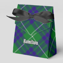 Clan Hamilton Hunting Tartan Favor Box