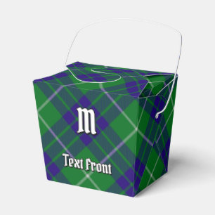 Clan Hamilton Hunting Tartan Favor Box