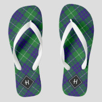 Clan Hamilton Hunting Tartan Flip Flops