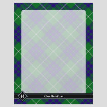 Clan Hamilton Hunting Tartan Flyer