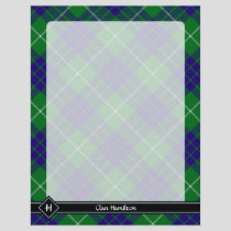 Clan Hamilton Hunting Tartan Flyer