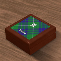 Clan Hamilton Hunting Tartan Gift Box