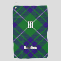 Clan Hamilton Hunting Tartan Golf Towel