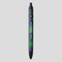 Clan Hamilton Hunting Tartan Ink Pen