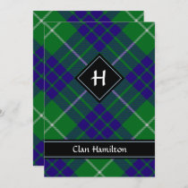Clan Hamilton Hunting Tartan Invitation