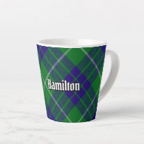 Clan Hamilton Hunting Tartan Latte Mug