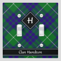 Clan Hamilton Hunting Tartan Light Switch Cover