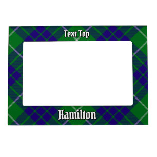 Clan Hamilton Hunting Tartan Magnetic Frame