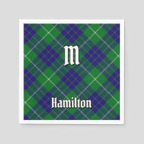 Clan Hamilton Hunting Tartan Napkins