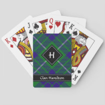 Clan Hamilton Hunting Tartan Playing Cards