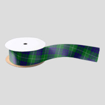 Clan Hamilton Hunting Tartan Satin Ribbon