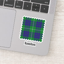 Clan Hamilton Hunting Tartan Sticker