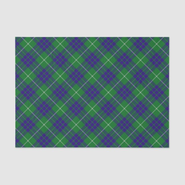 Clan Hamilton Hunting Tartan Tissue Paper (Front)