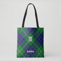 Clan Hamilton Hunting Tartan Tote Bag